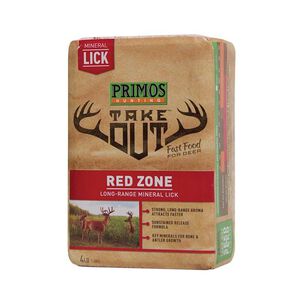 Take Out Red Zone Mineral Lick 4 lb Block Take Out Red Zone Mineral Lick 4 lb Block